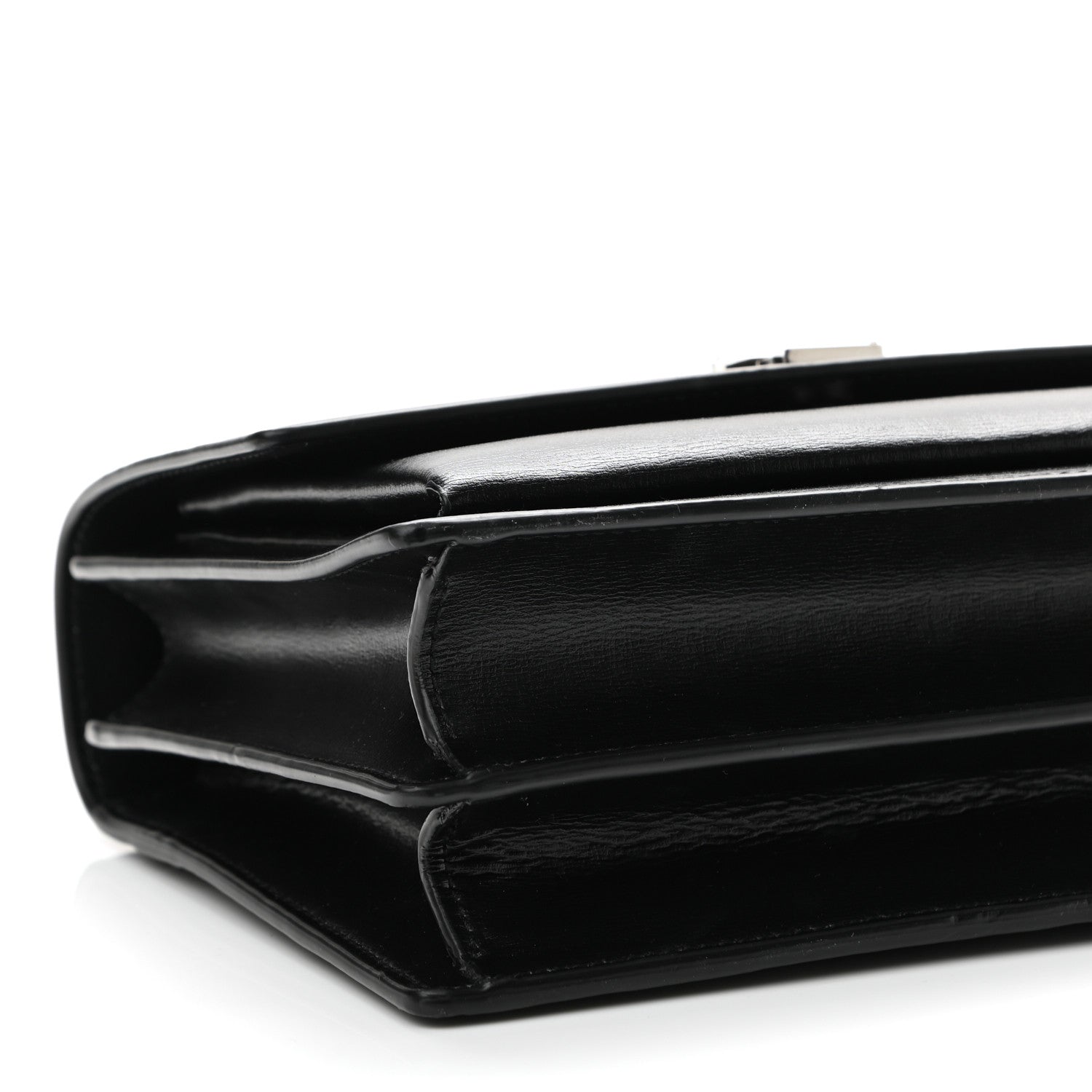 Saint Laurent Calfskin Medium Monogram Sunset Black 9 of 10