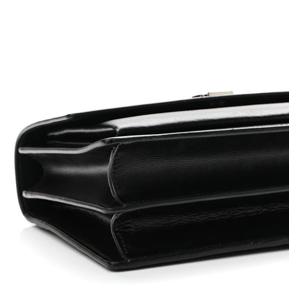 Saint Laurent Calfskin Medium Monogram Sunset Black 9 of 10
