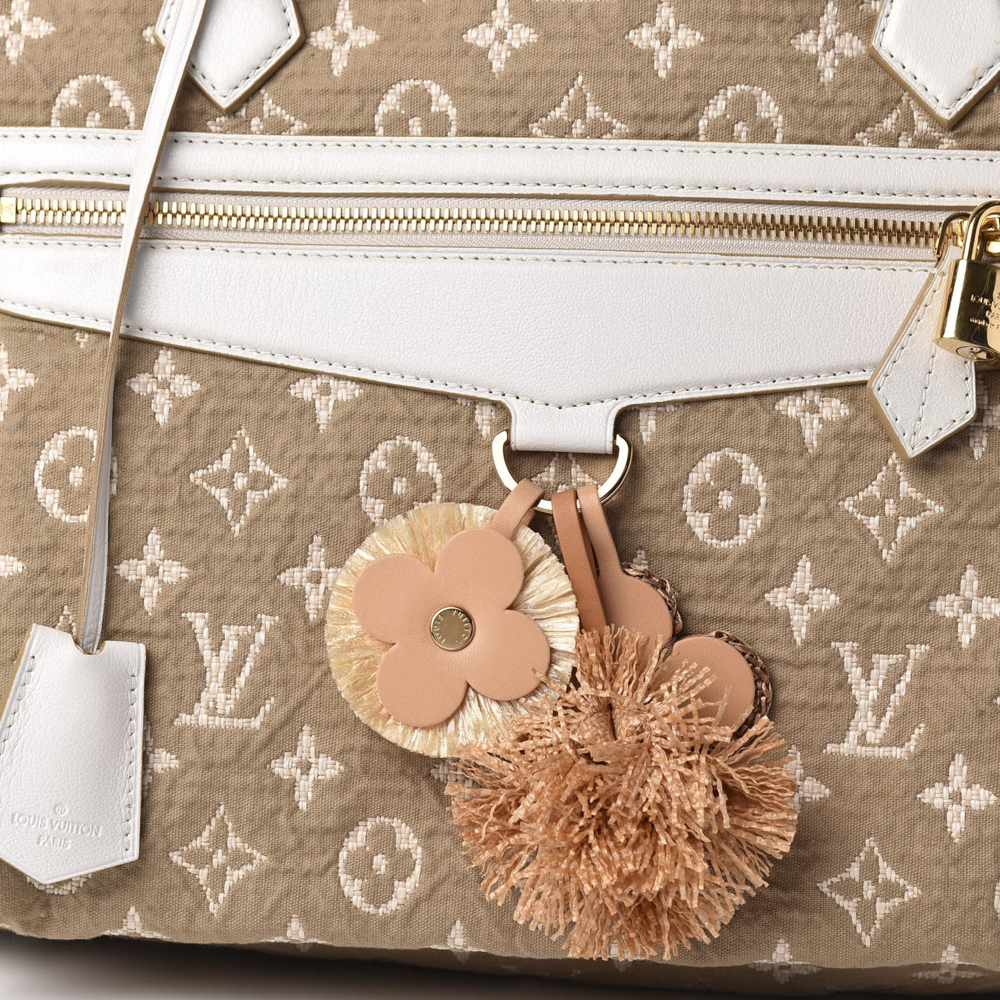Monogram Sabbia Cabas GM White