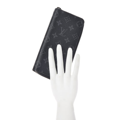 Louis Vuitton Monogram Eclipse Vertical Zippy Wallet 2 of 6