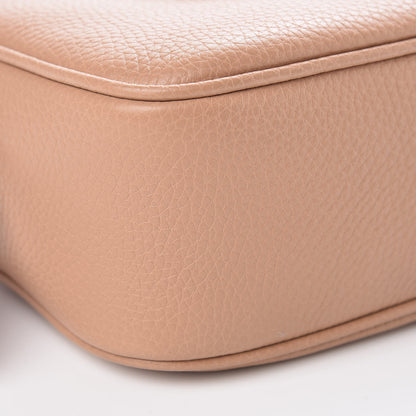 Gucci Pebbled Calfskin Small Soho Disco Bag Camelia 8 of 9