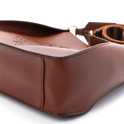 Stella McCartney Eco Alter Nappa Perforated Logo Mini Crossbody Cinnamon 10 of 10