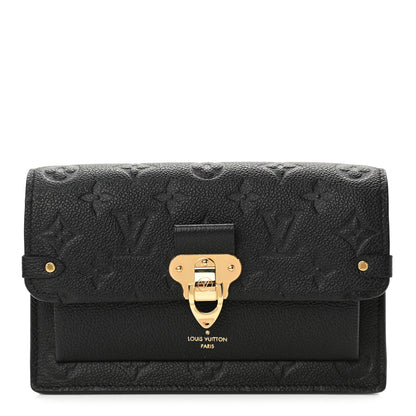 Louis Vuitton Empreinte Vavin Chain Wallet Black 1 of 10