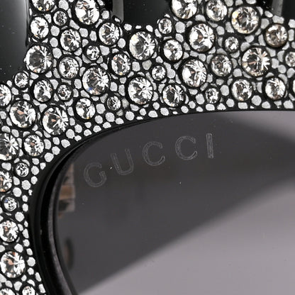 Gucci Crystal Acetate Cat Eye Sunglasses GG0781S Black 7 of 8