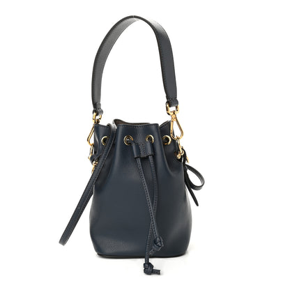 Fendi Vitello Cruise F is Fendi Mini Mon Tresor Bucket Bag Notturno 1 of 9