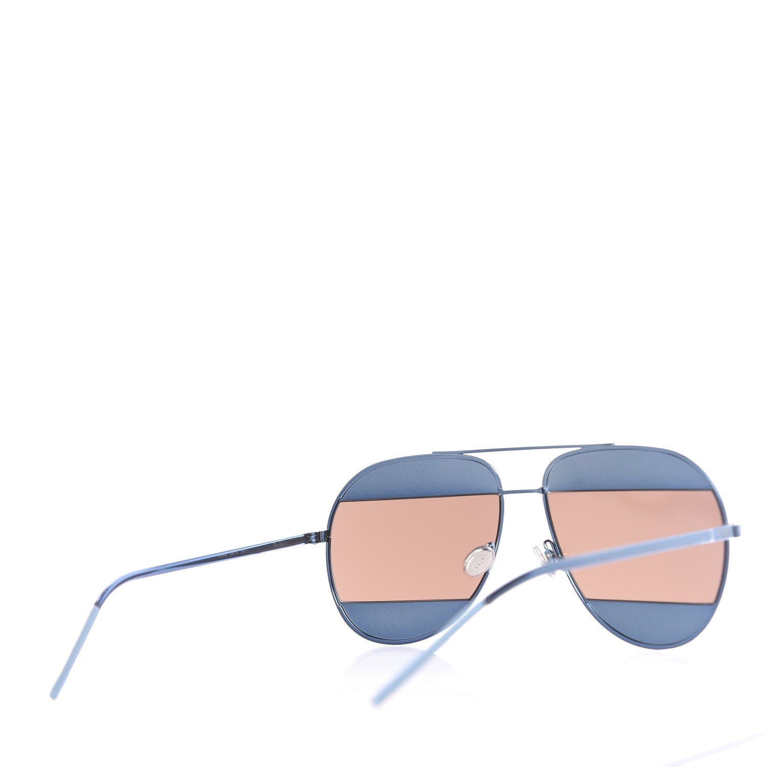 Christian Dior Split 1 Aviator Sunglasses Blue 4 of 8