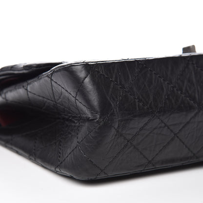 Chanel Aged Calfskin Quilted 2.55 Reissue 226 Flap Black 8 of 10