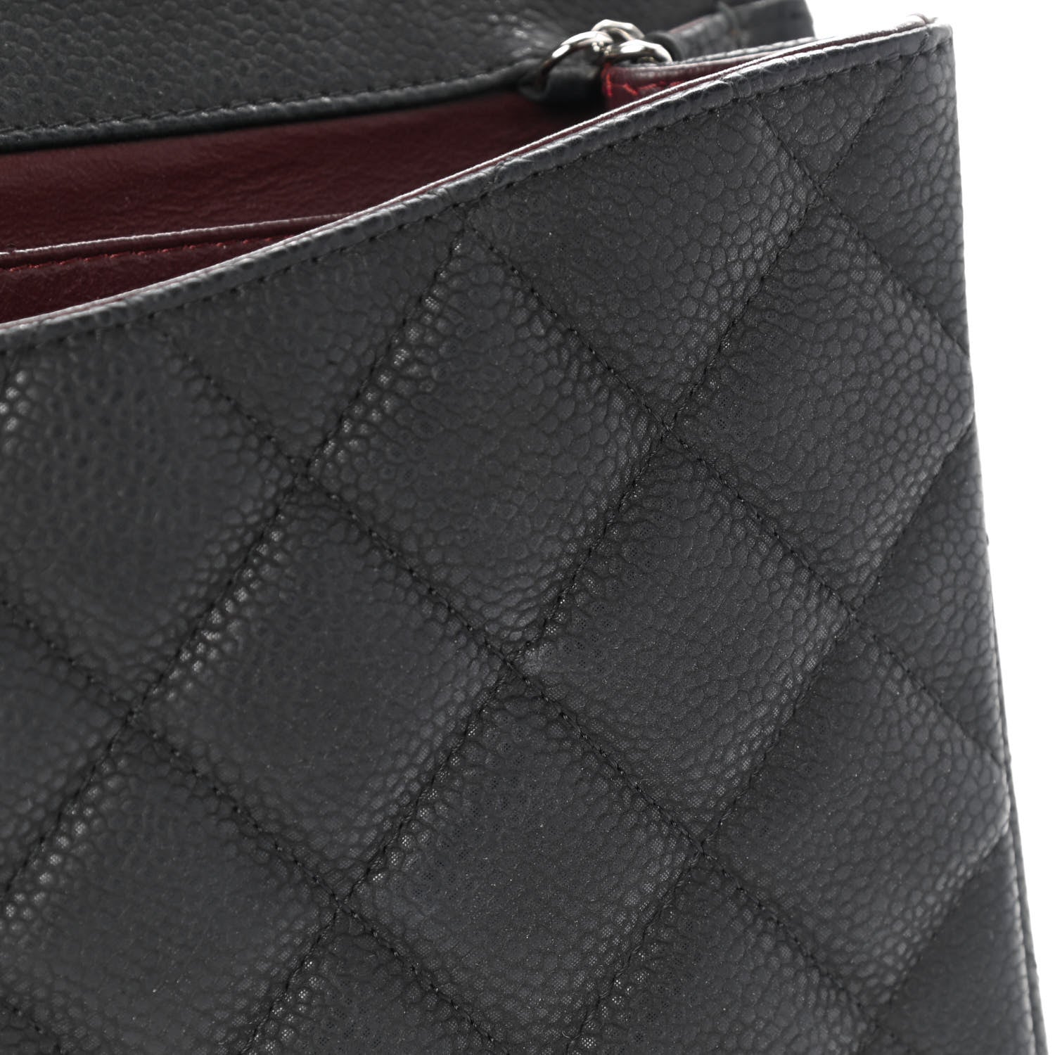 Chanel Caviar Quilted Clutch With Chain Flap Black 15 of 20