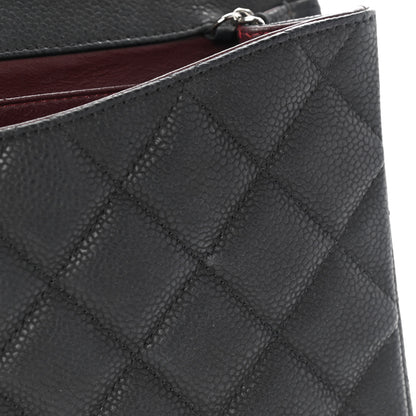 Chanel Caviar Quilted Clutch With Chain Flap Black 15 of 20