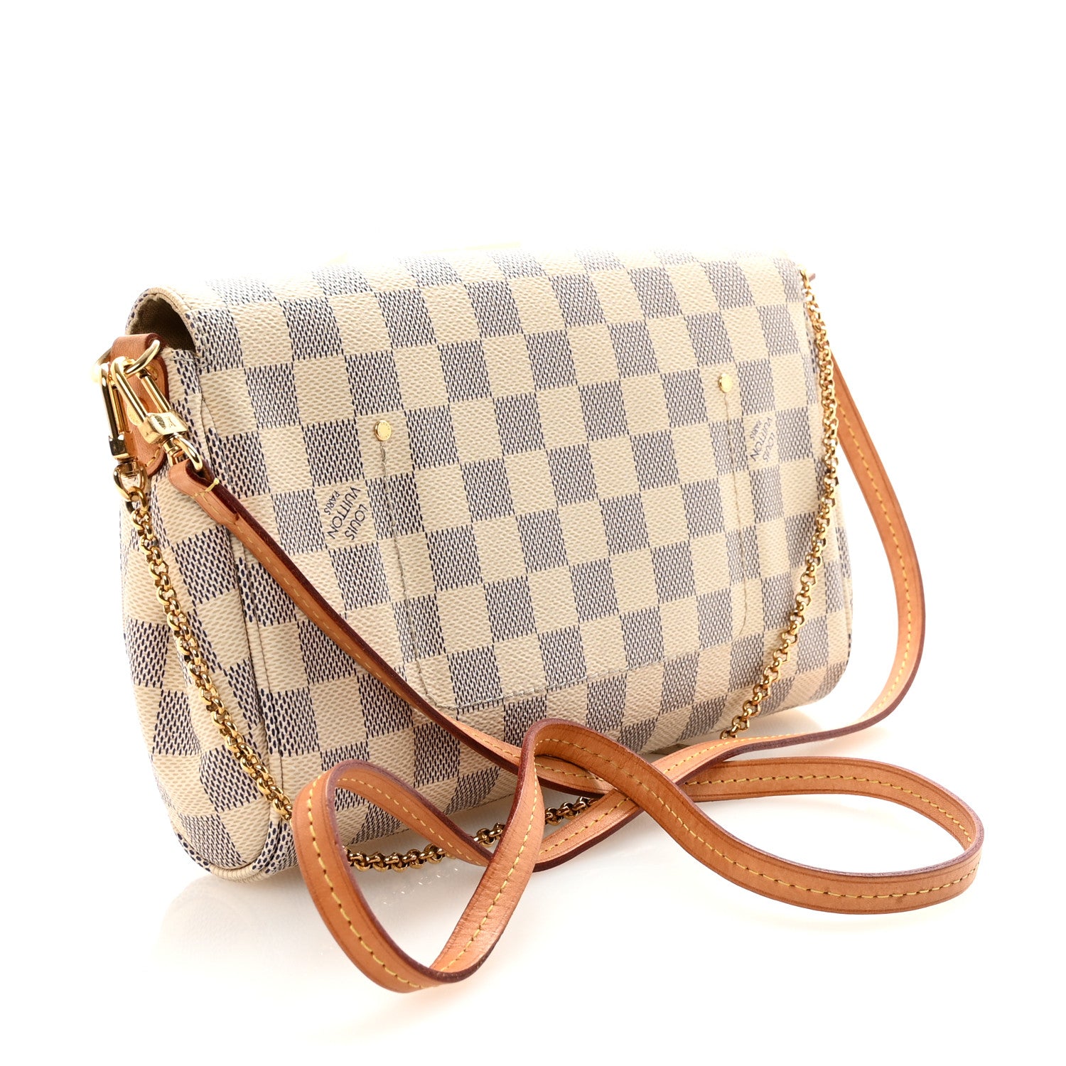 Louis Vuitton Damier Azur Favorite MM 3 of 9