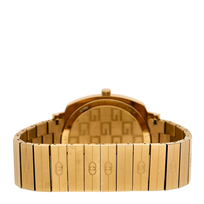 Gucci Stainless Steel 38mm Grip Quartz Watch Gold 3 of 5