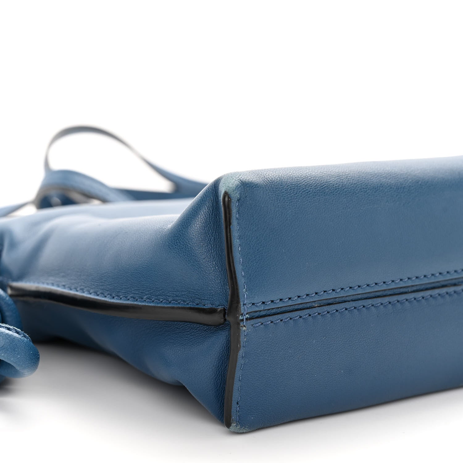 Loewe Calfskin Mini Flamenco Knot Crossbody Bag Indigo 8 of 9