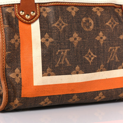 Louis Vuitton Monogram Rayures Tisse Sac PM 18 of 20