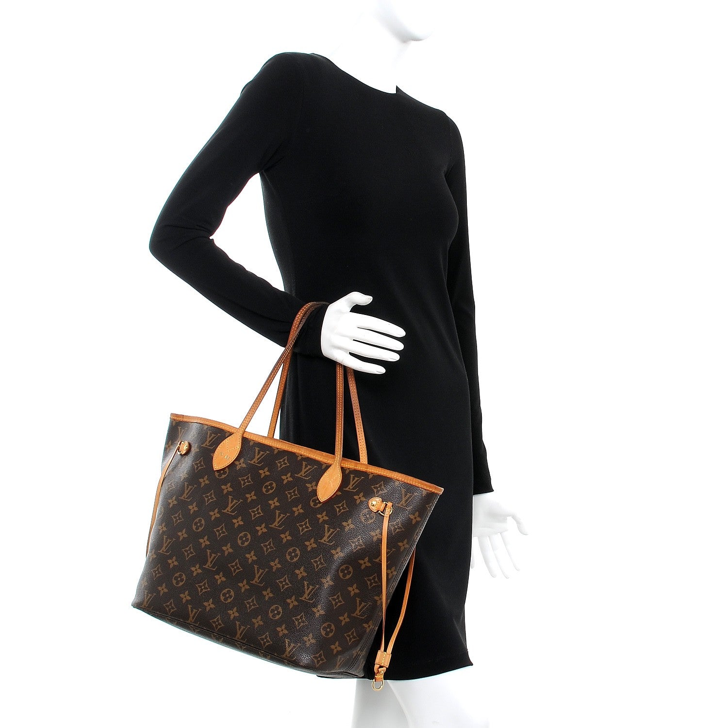 Louis Vuitton Monogram Neverfull MM 2 of 18