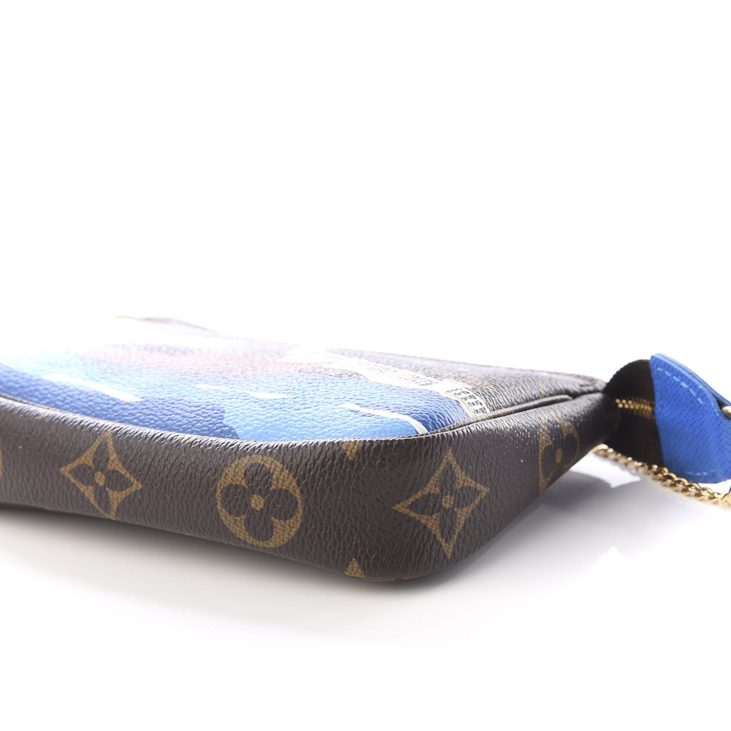 Monogram 2019 Christmas Animation Mini Venice Pochette Accessories Blue