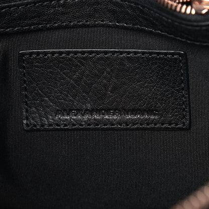 Alexander Wang Pebbled Lambskin Mini Rockie Black Rose Gold Hardware 6 of 11