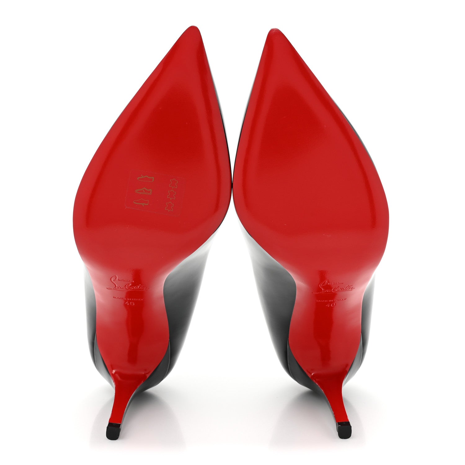 Christian Louboutin Patent Pigalle Follies 85 Pumps 40 Black 5 of 11