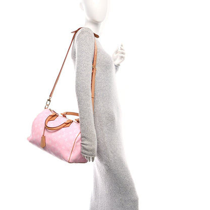 Louis Vuitton Calfskin Monogram Speedy P9 Bandouliere 30 Candy 2 of 12