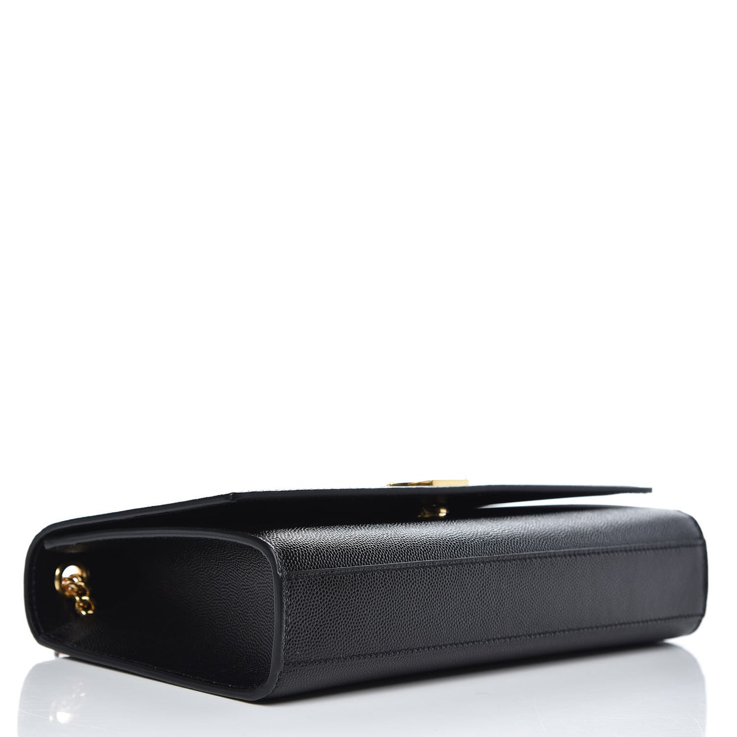 Grain De Poudre Medium Classic Monogram Kate Satchel Black