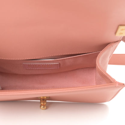 Chanel Caviar Quilted Small Boy Flap Powder Pink 5 of 13