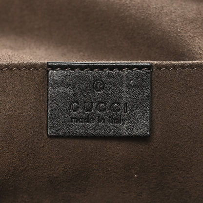 Gucci Guccissima Sling Backpack Black 6 of 10