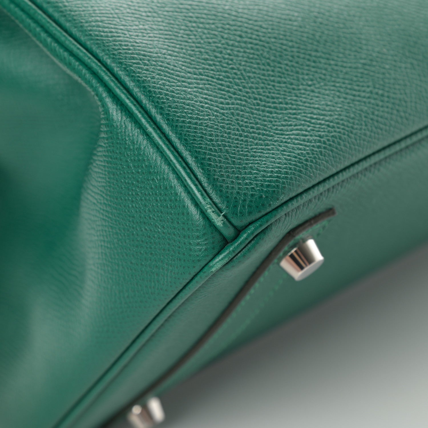 Hermes Epsom Birkin 30 Malachite 9 of 15