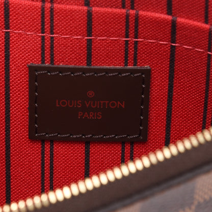 Louis Vuitton Damier Ebene Neverfull MM GM Pochette 6 of 8