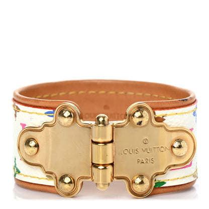 Louis Vuitton Monogram Multicolor Save It Bracelet 17 White 1 of 4