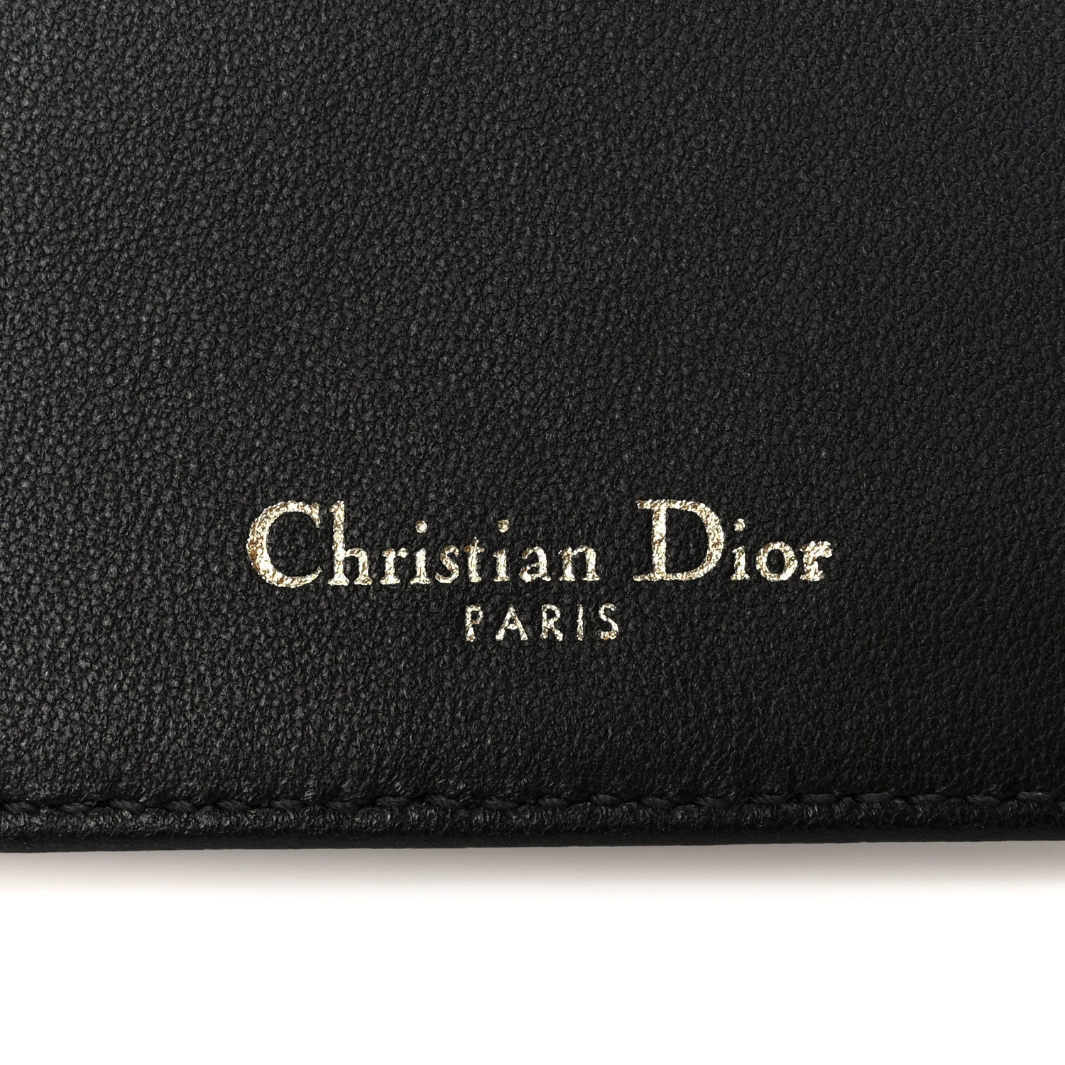 Christian Dior Lambskin Cannage Lady Dior Pouch Black 9 of 16