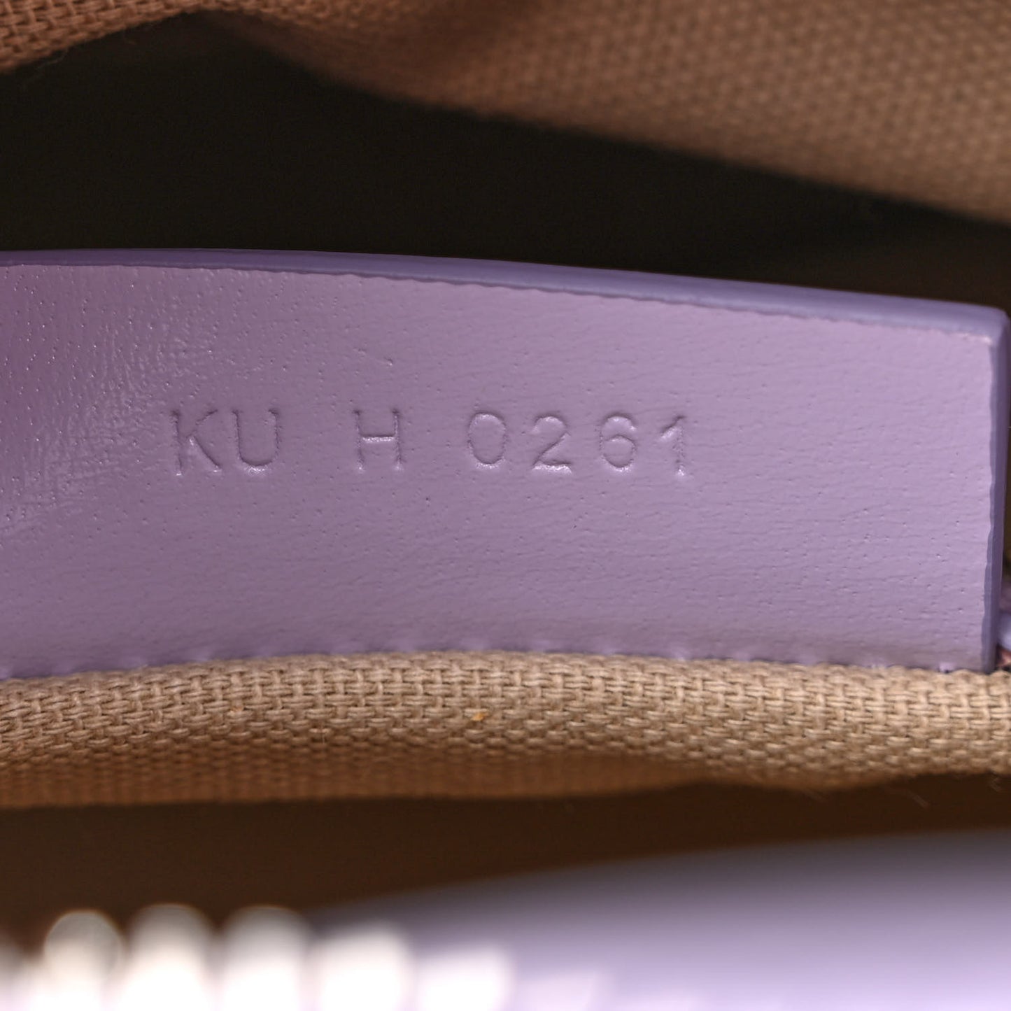 Shiny Lord Calfskin Mini Antigona Lilac