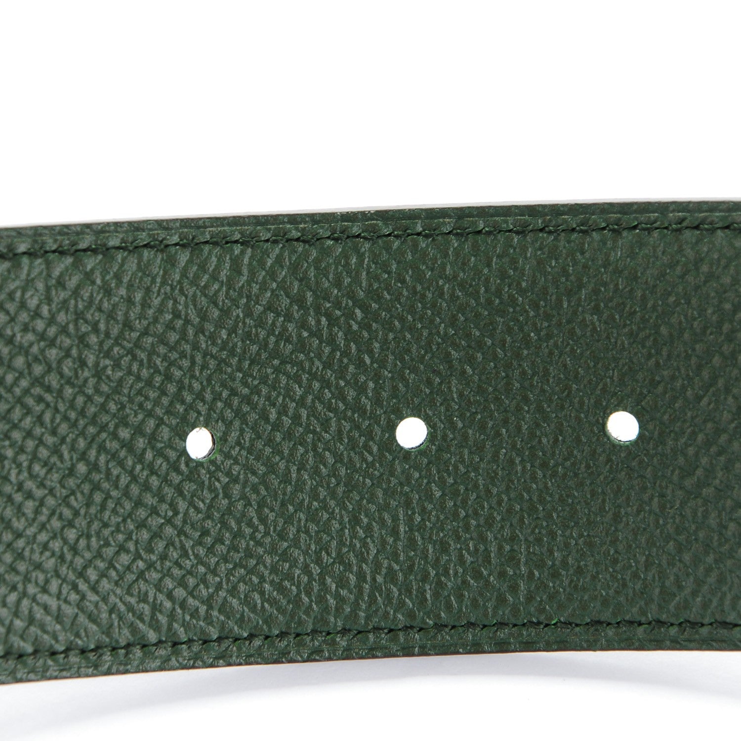 Hermes Epsom 42mm Constance 2 H Belt 85 Black Vert Anglais 4 of 6