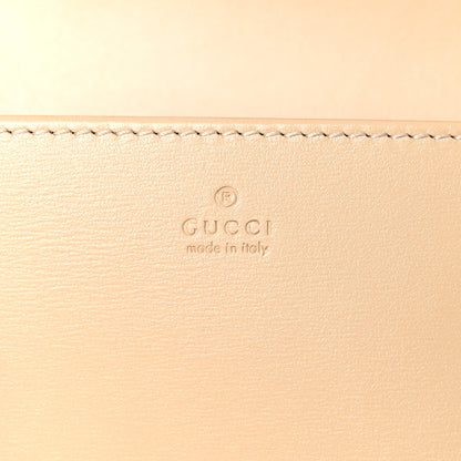 Gucci Boarded Plutone Calfskin Horsebit 1955 Wallet On Chain Bubble Tea 6 of 9
