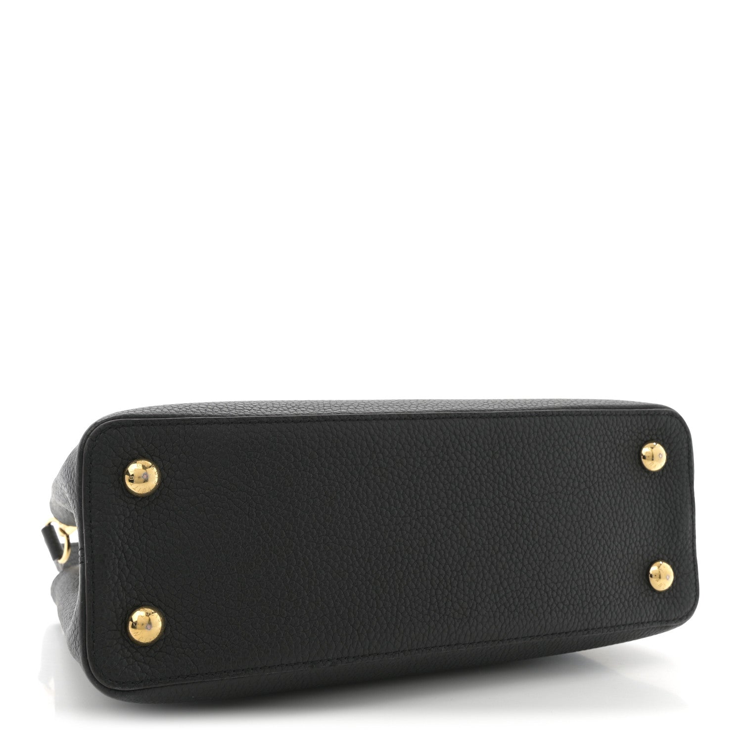 Louis Vuitton Taurillon Capucines PM Black 4 of 9
