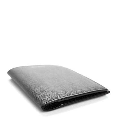Saint Laurent Grain De Poudre Credit Card Wallet Black 4 of 9