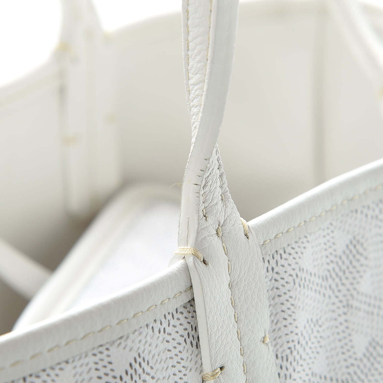 Goyard Goyardine Reversible Mini Anjou White 16 of 17