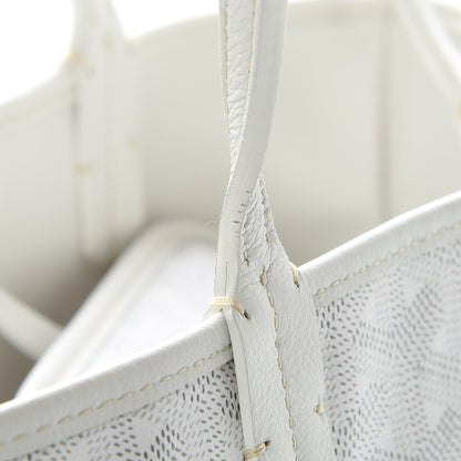 Goyard Goyardine Reversible Mini Anjou White 16 of 17