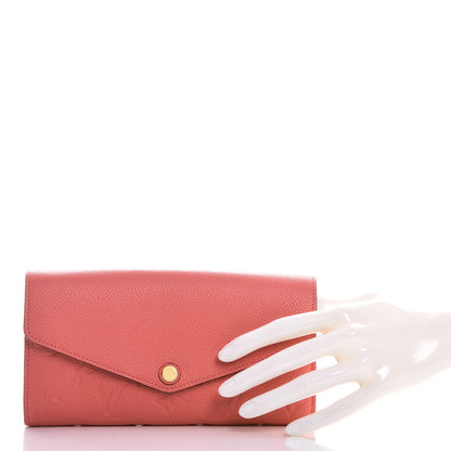 Louis Vuitton Empreinte Sarah Wallet NM Poppy 2 of 7