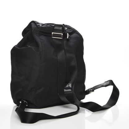 Prada Nylon Cinch Backpack Black 4 of 6
