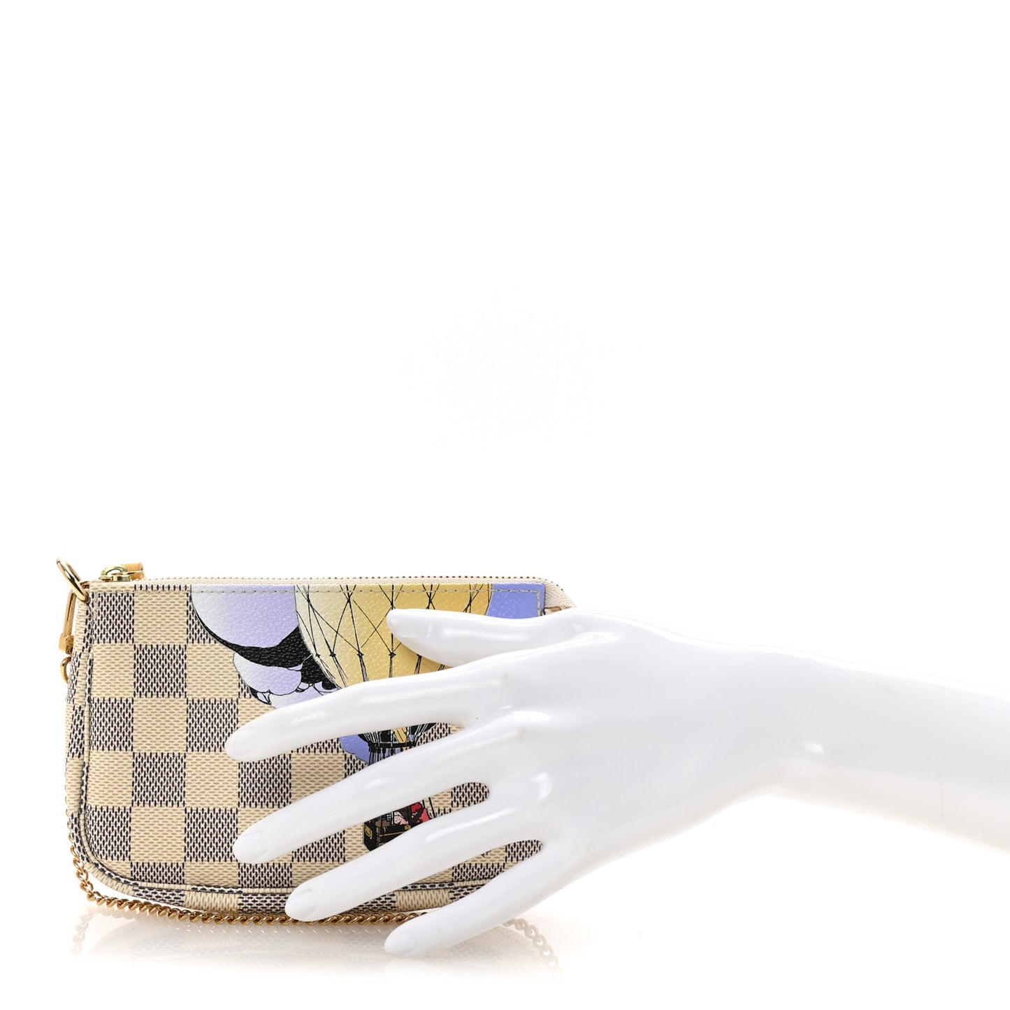 Damier Azur Illustre Mini Pochette Accessories