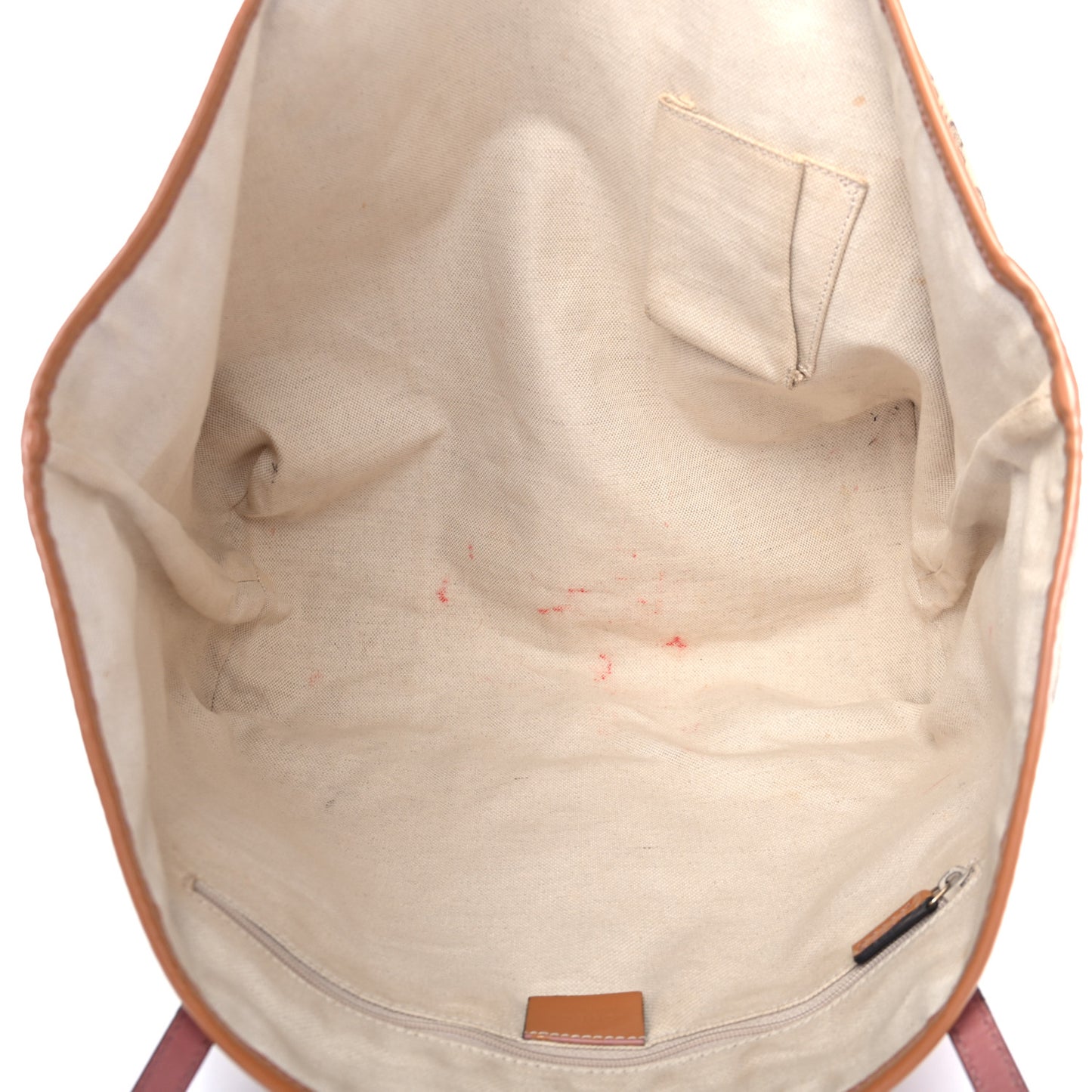 Monogram Patent Web Large Jolie Tote Pink