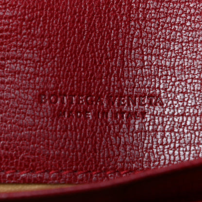 Bottega Veneta Nappa Intrecciato Continental Flap Wallet Cassis 6 of 8