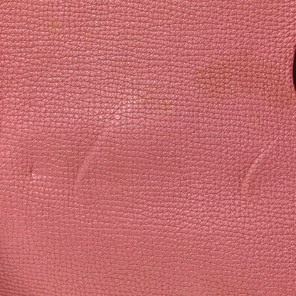 Burberry Derby Calfskin House Check Medium Banner Tote Mauve Pink 10 of 11