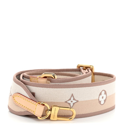 Louis Vuitton Jacquard Speedy Bandouliere 20 Shoulder Strap Beige 1 of 4