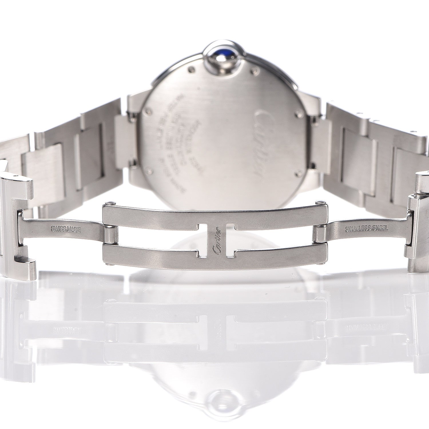 Cartier Stainless Steel 36mm Ballon Bleu De Automatic Watch 6 of 8
