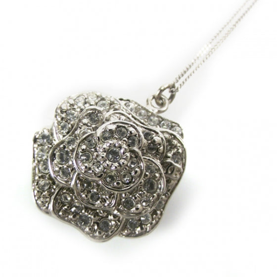 Camelia Swarovski Crystal Necklace Pendant