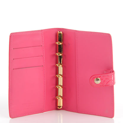 Louis Vuitton Vernis Small Ring Agenda Framboise 7 of 7