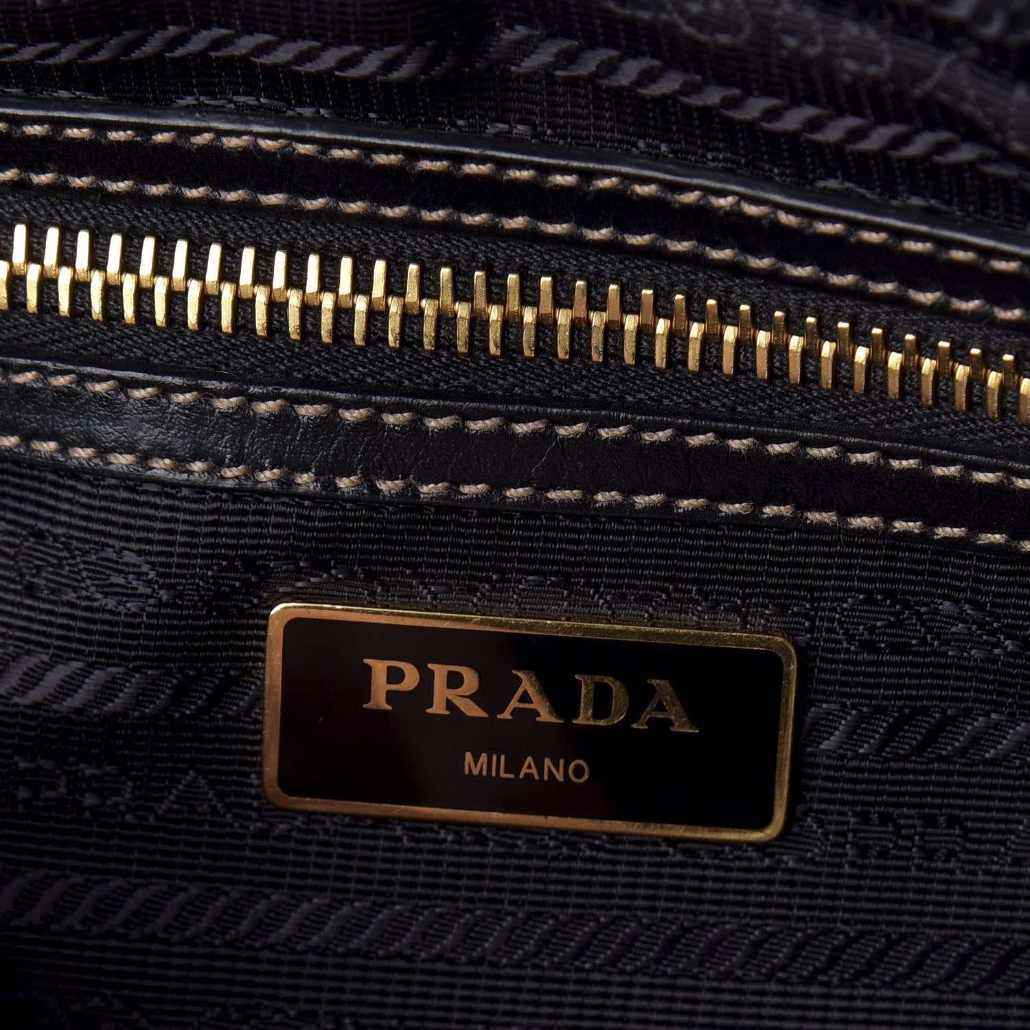 Prada Jacquard Logo Camera Bag Corda Bruciato 6 of 9
