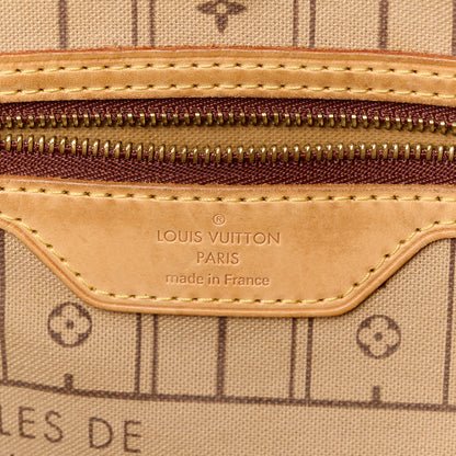Louis Vuitton Monogram Neverfull MM 8 of 22