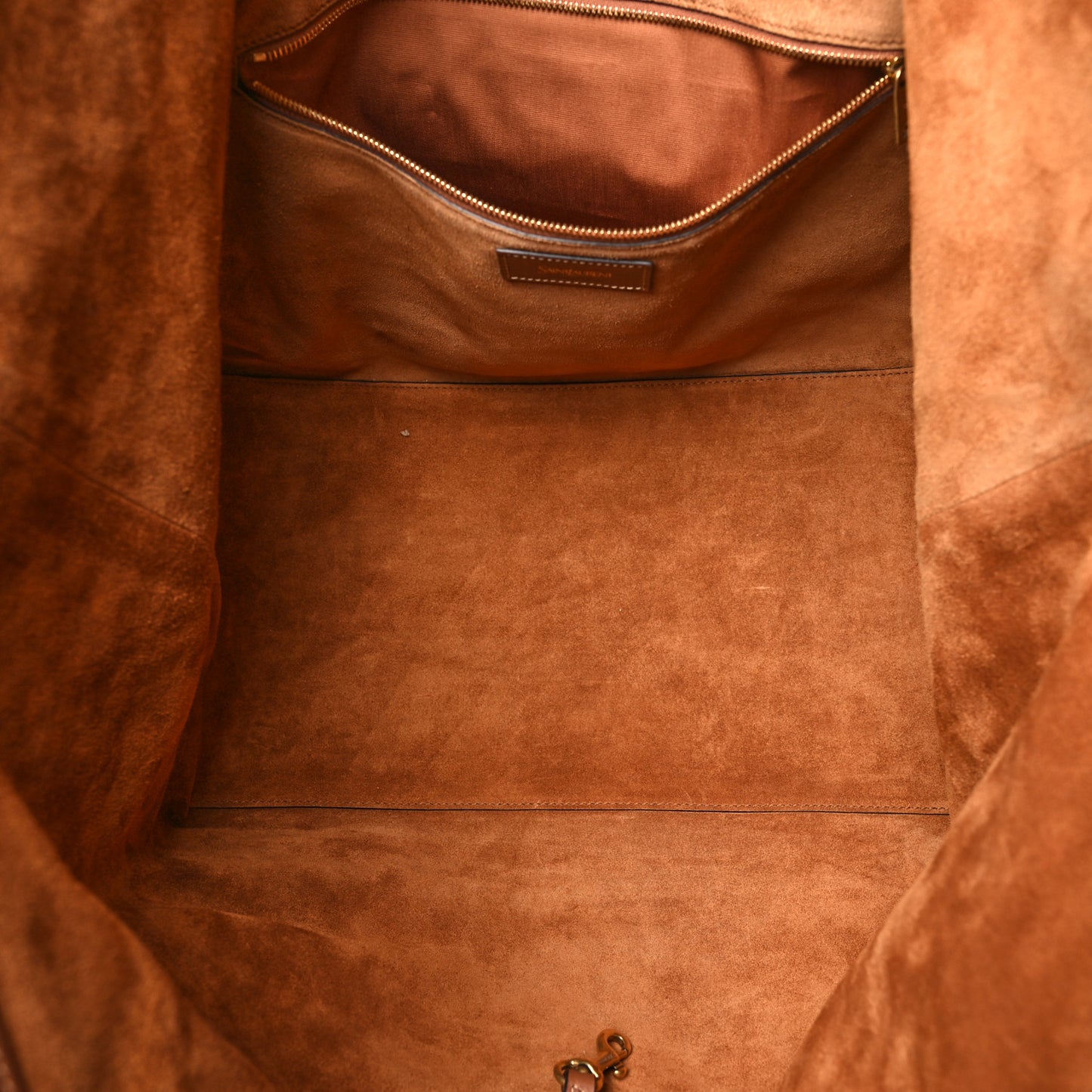 Calfskin Y Tote Brick