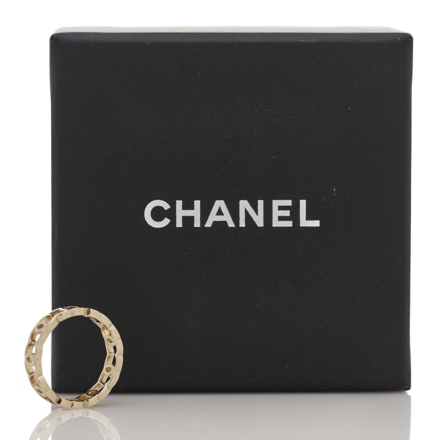 Metal CC Ring 6 52 Gold